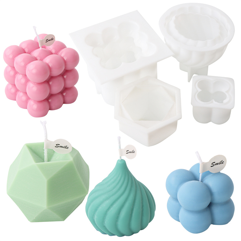 Soy Wax Flake - Bubble Cube Ball Silicone Candle Mold