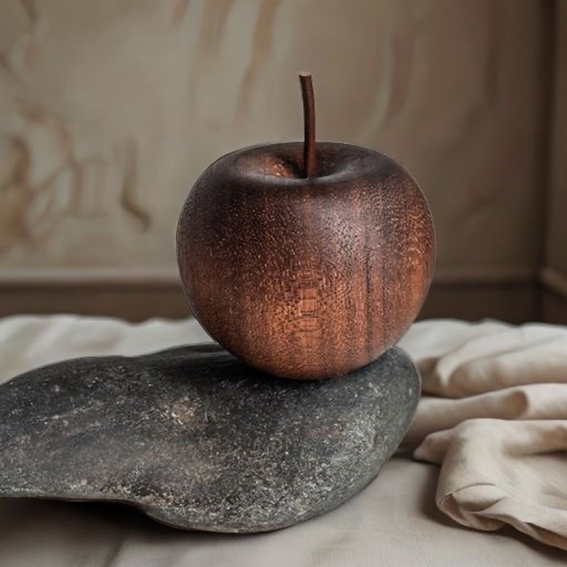 1PCS Of Wooden Apple Shaped Es - مراجعة Home Fragrances وسعره