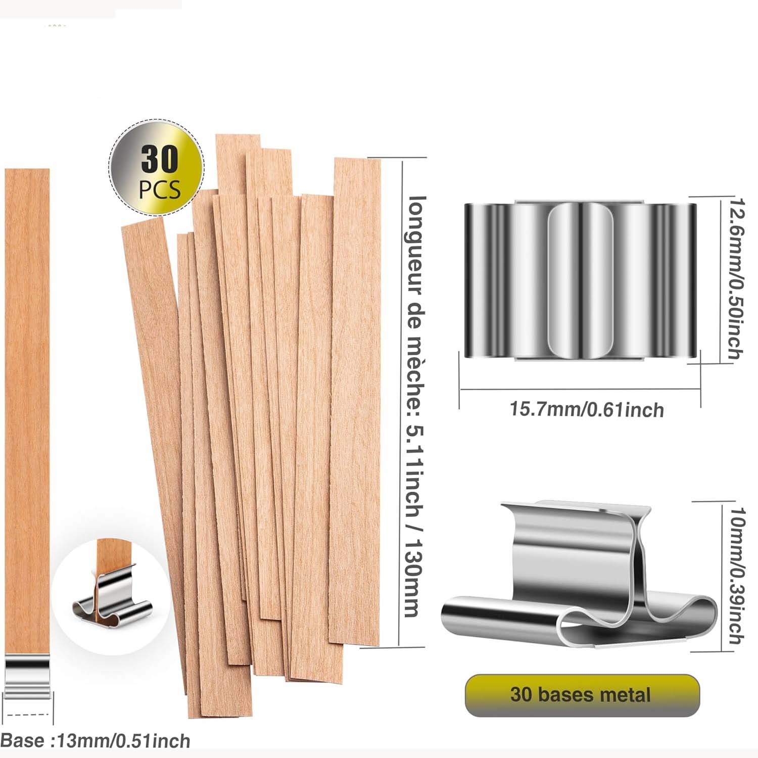 Wick Wooden Candle x30 + 30 Me - مراجعة Wooden Wick Candle وسعره