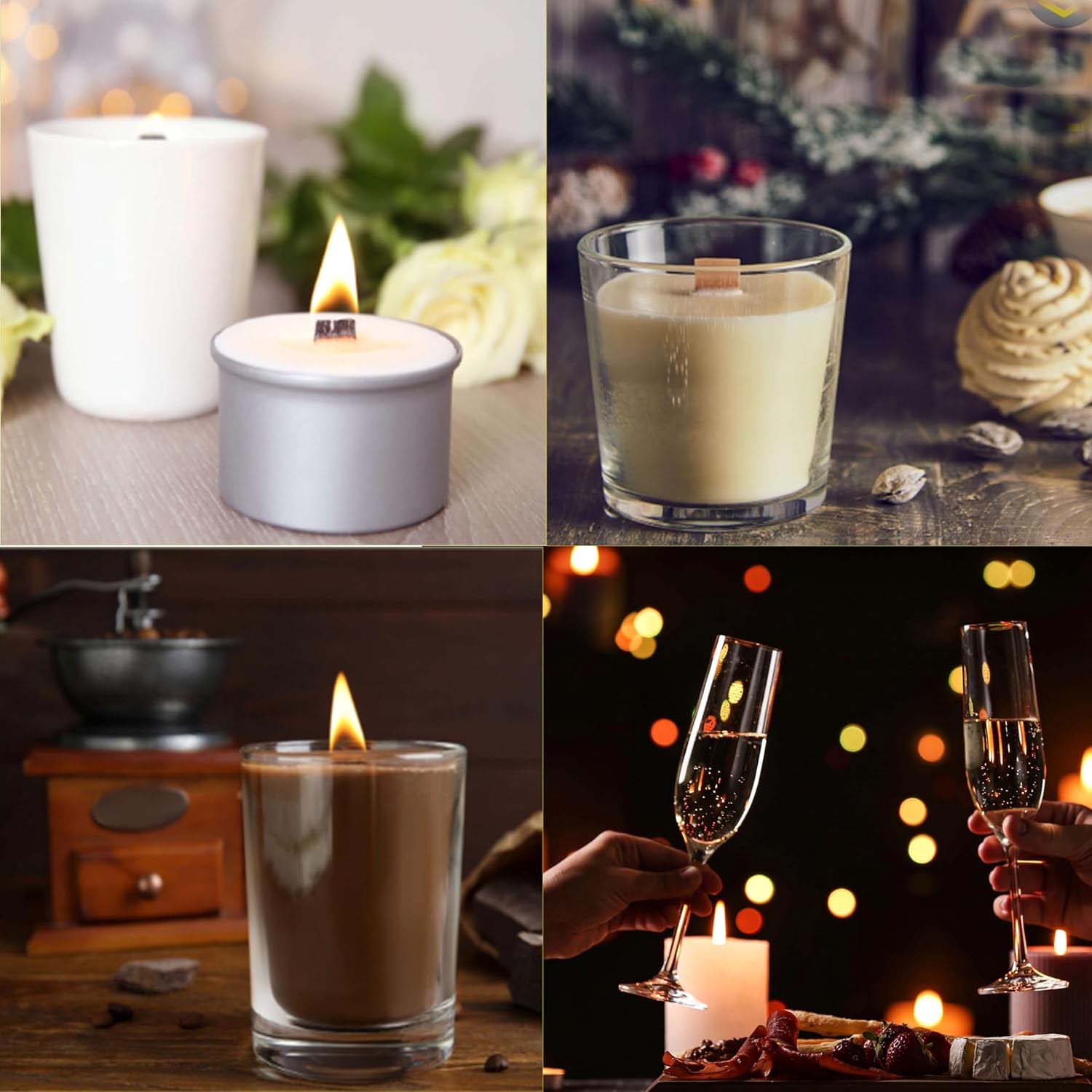 Wick Wooden Candle x30 + 30 Me - مراجعة Wooden Wick Candle وسعره