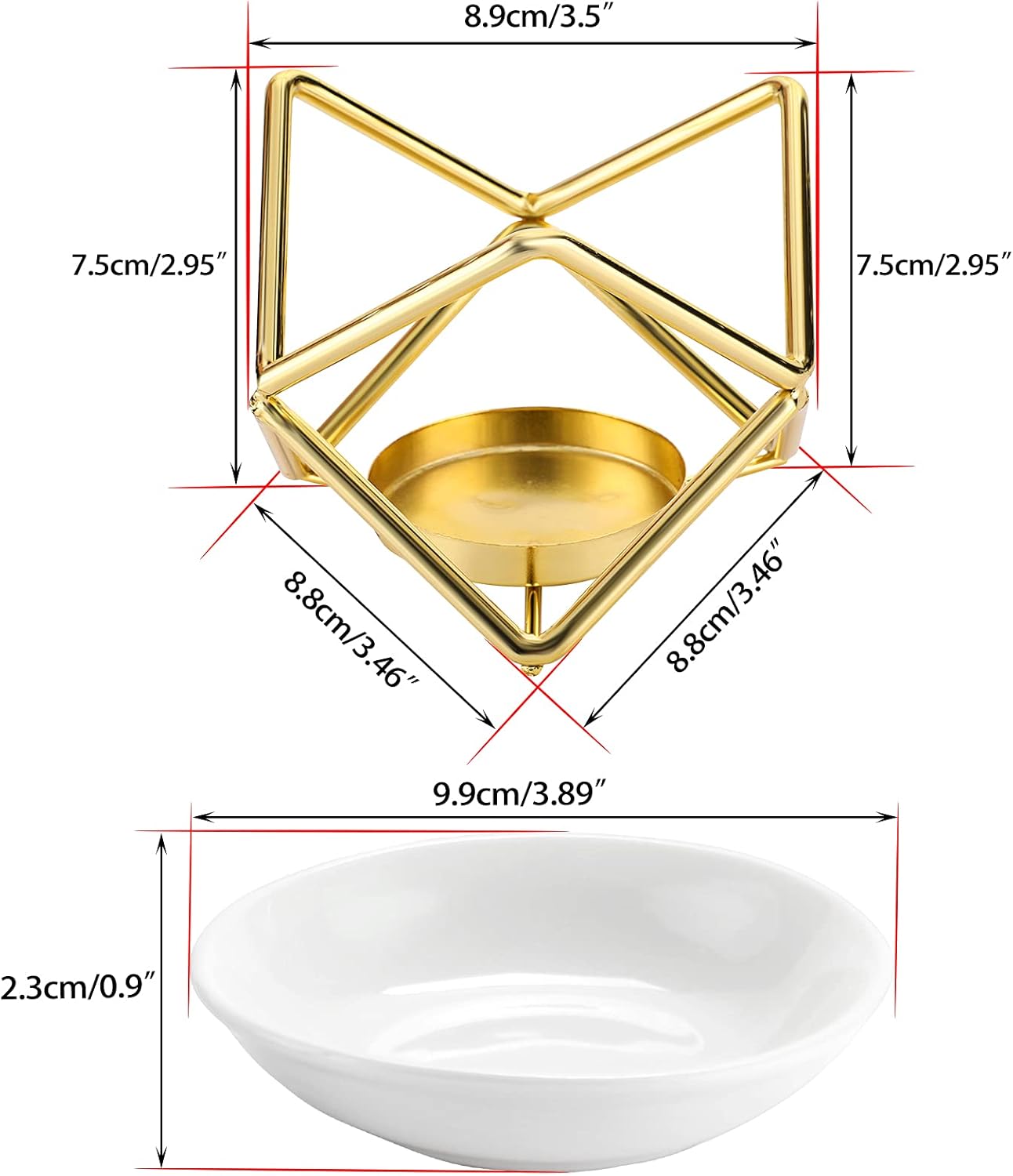 Euro Metal Oil Burner Wax Warm - مراجعة Home Fragrances وسعره