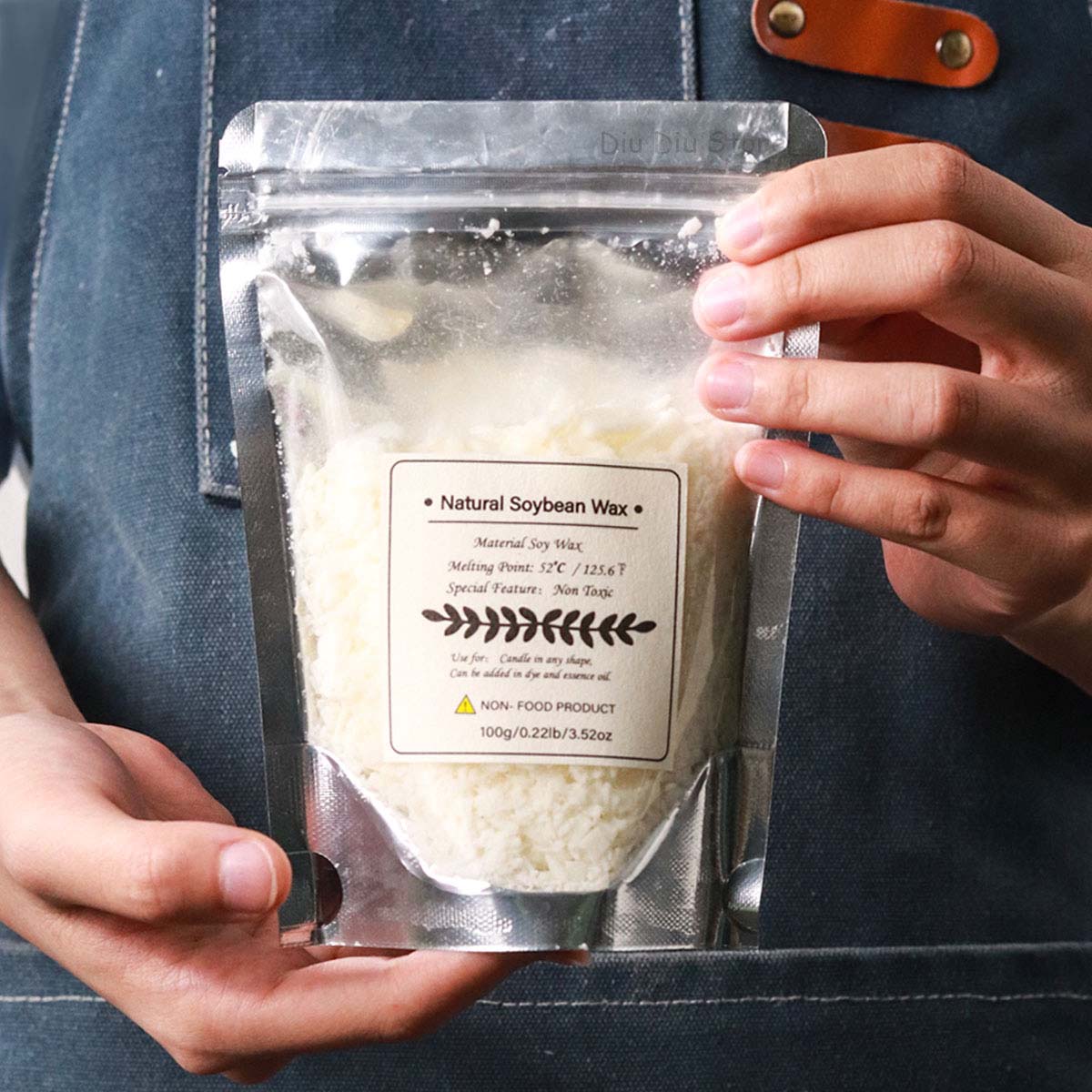 500g/1kg Natural Soy Wax Flake - مراجعة Soy Wax Flake وسعره