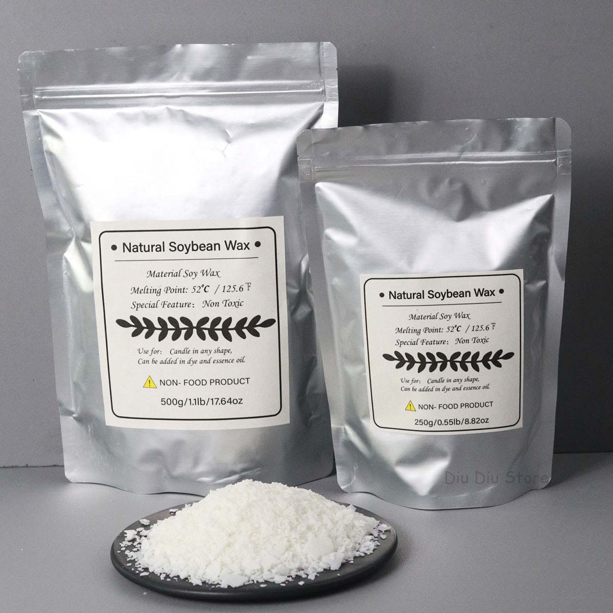 500g/1kg Natural Soy Wax Flake - مراجعة Soy Wax Flake وسعره