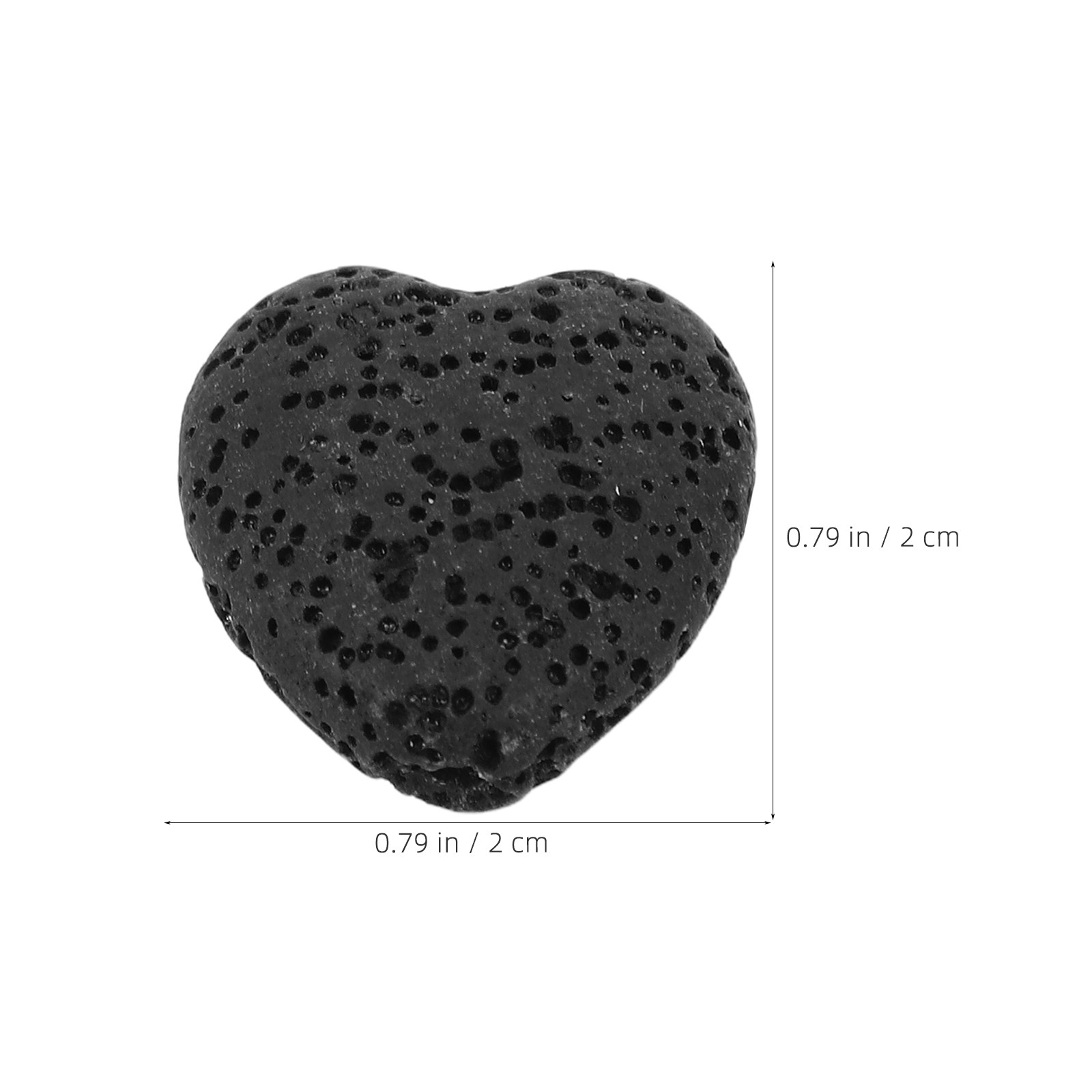 20Pcs Heart Volcanic Lava Rock - مراجعة Home Fragrances وسعره