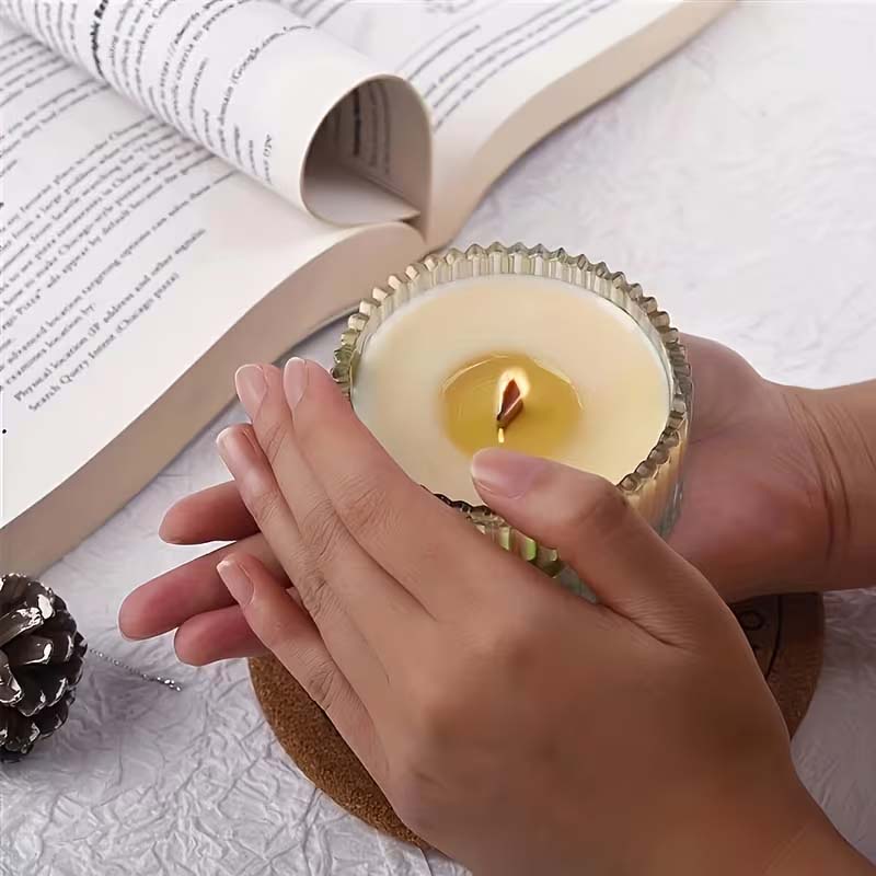 20pcs Wooden Candle Wicks with - مراجعة Wooden Wick Candle وسعره