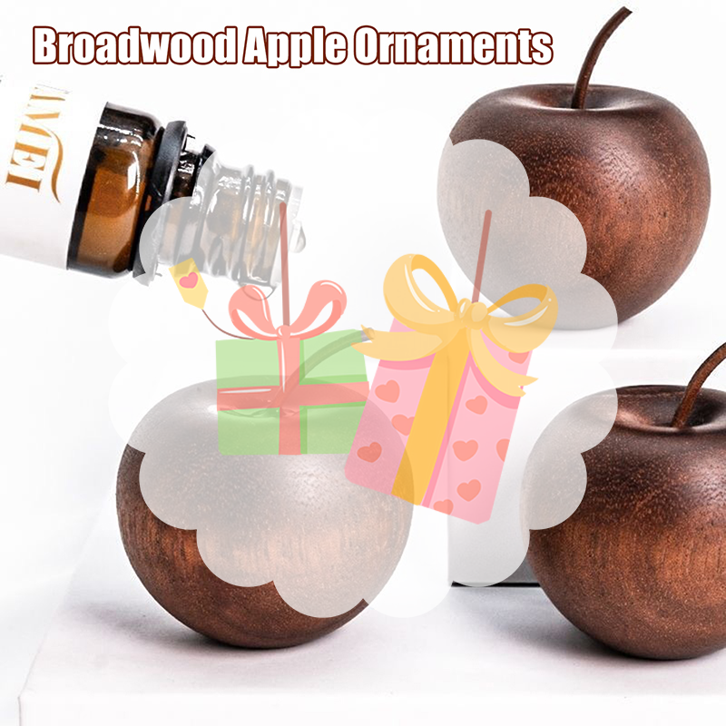 1PCS Of Wooden Apple Shaped Es - مراجعة Home Fragrances وسعره
