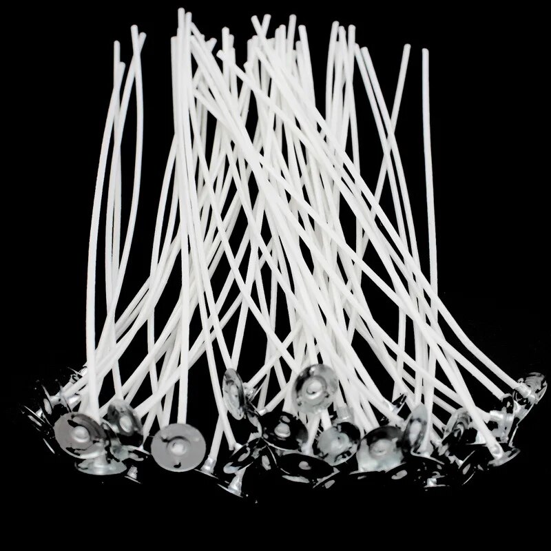 50Pcs/set Smokeless Candle Wic - مراجعة Soy Wax Flake وسعره
