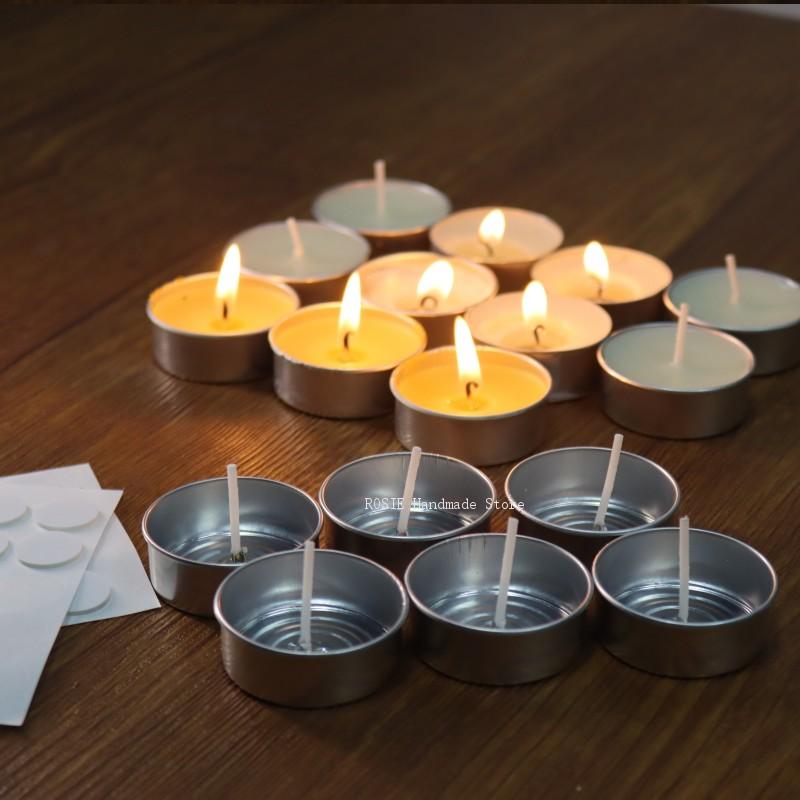 Empty Tea Wax Circular Aluminu - مراجعة Soy Wax Flake وسعره