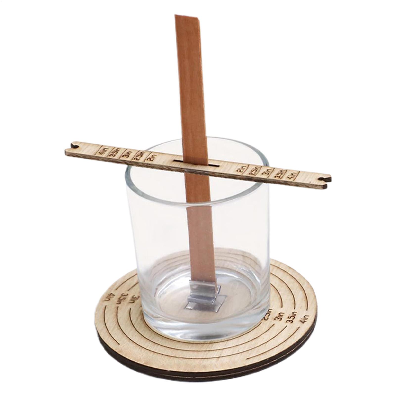Wick Centering Tool Wick Stabi - مراجعة Wooden Wick Candle وسعره