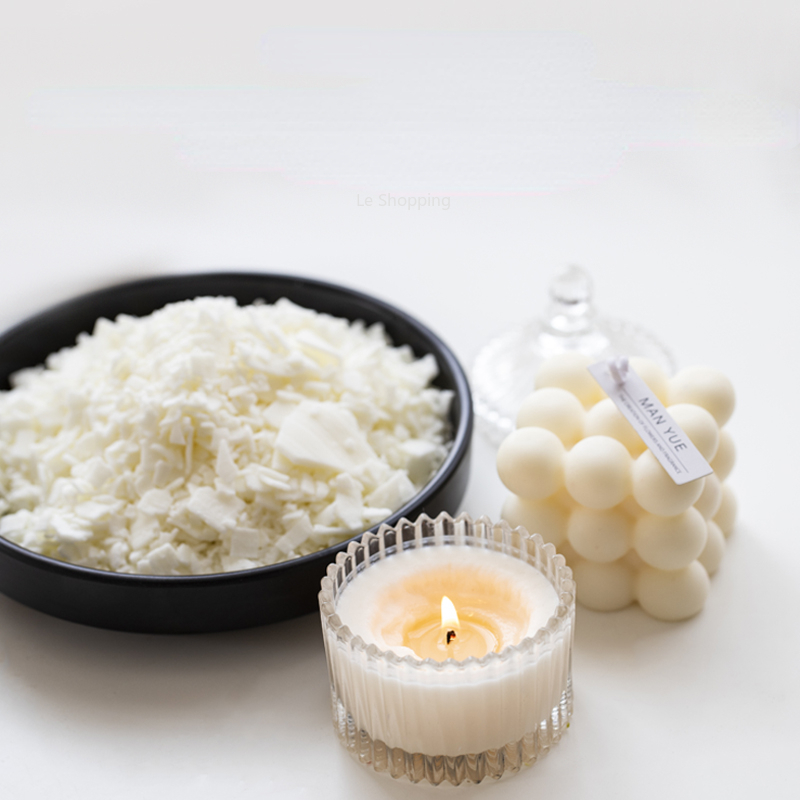 Pure Natural Soy Wax DIY Handm - مراجعة Soy Wax Flake وسعره