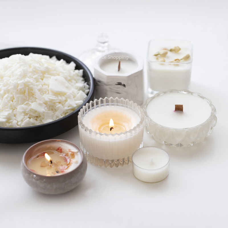 Pure Natural Soy Wax DIY Handm - مراجعة Soy Wax Flake وسعره