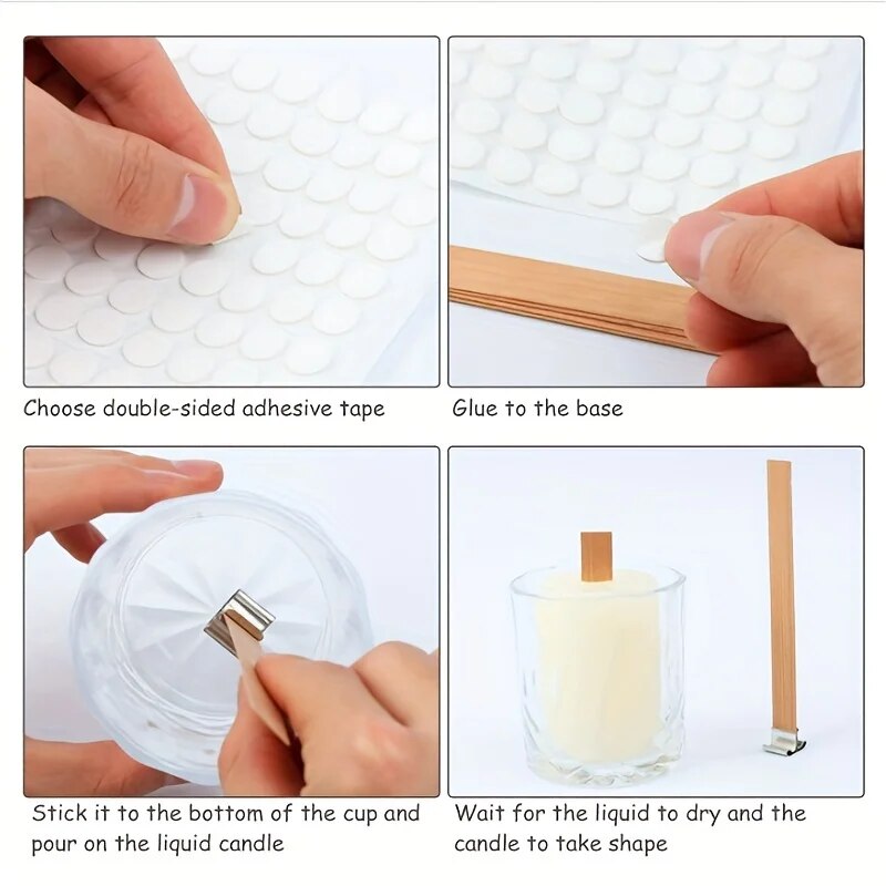 30pcs High Quality Wooden Cand - مراجعة Wooden Wick Candle وسعره