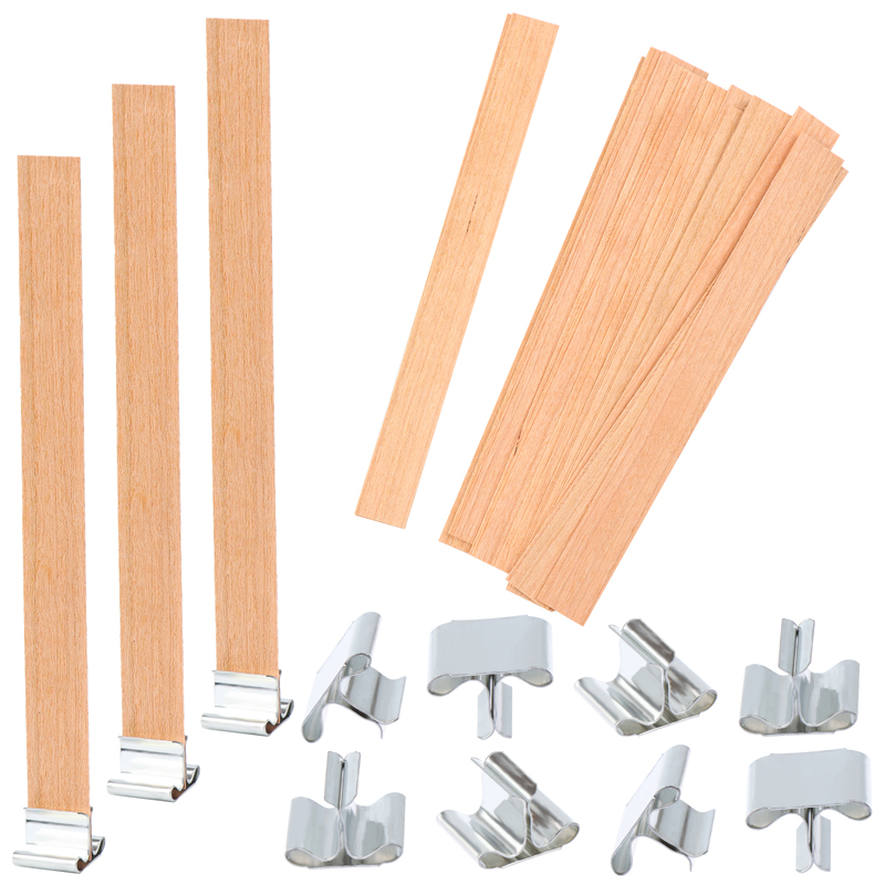 10set 13cm Wooden Candles Wick - مراجعة Wooden Wick Candle وسعره