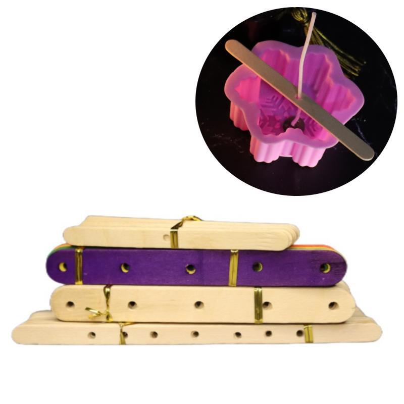 20pcs Wooden Candle Wick Holde - مراجعة Wooden Wick Candle وسعره