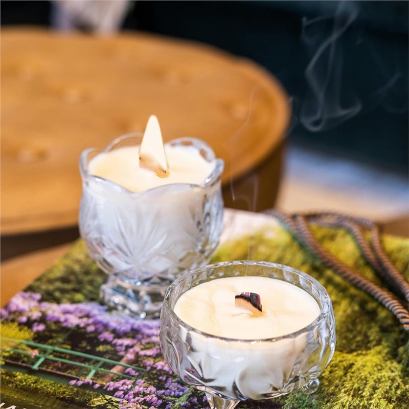 100Pcs Premium Wooden Candle W - مراجعة Wooden Wick Candle وسعره