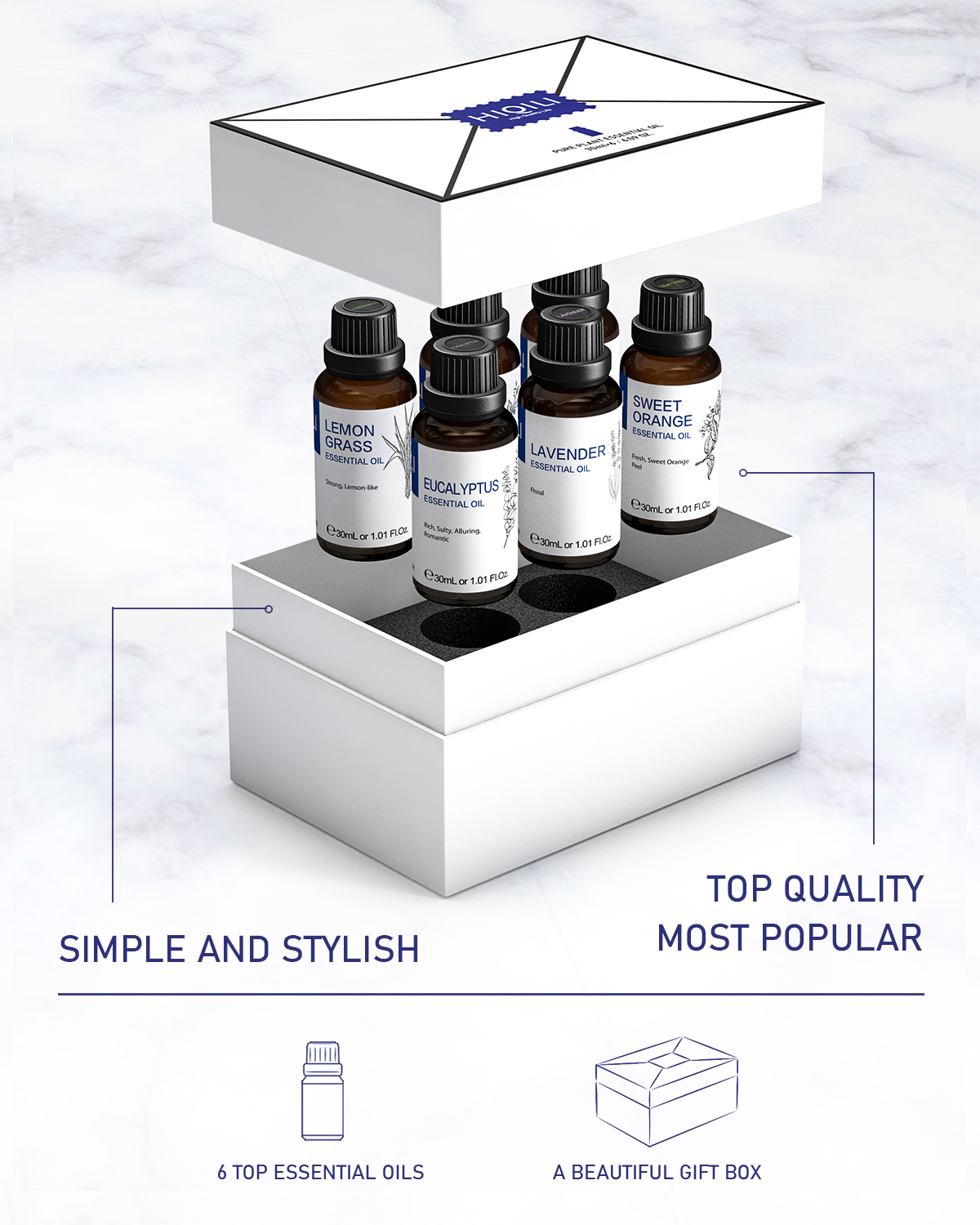 HIQILI 30ML 6-piece Set, Exqui - مراجعة Home Fragrances وسعره
