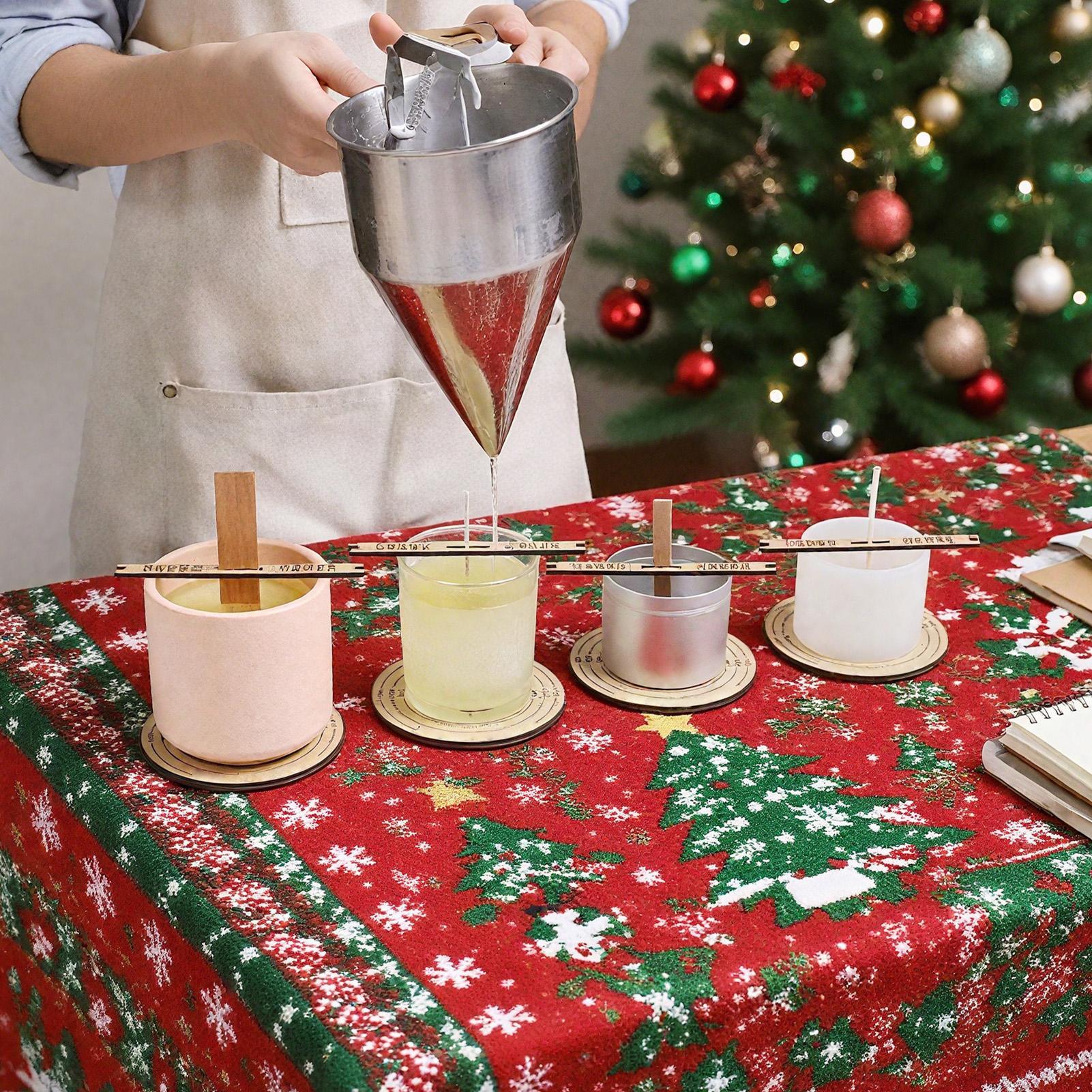 2pcs Wick Centering Tool Wick  - مراجعة Wooden Wick Candle وسعره