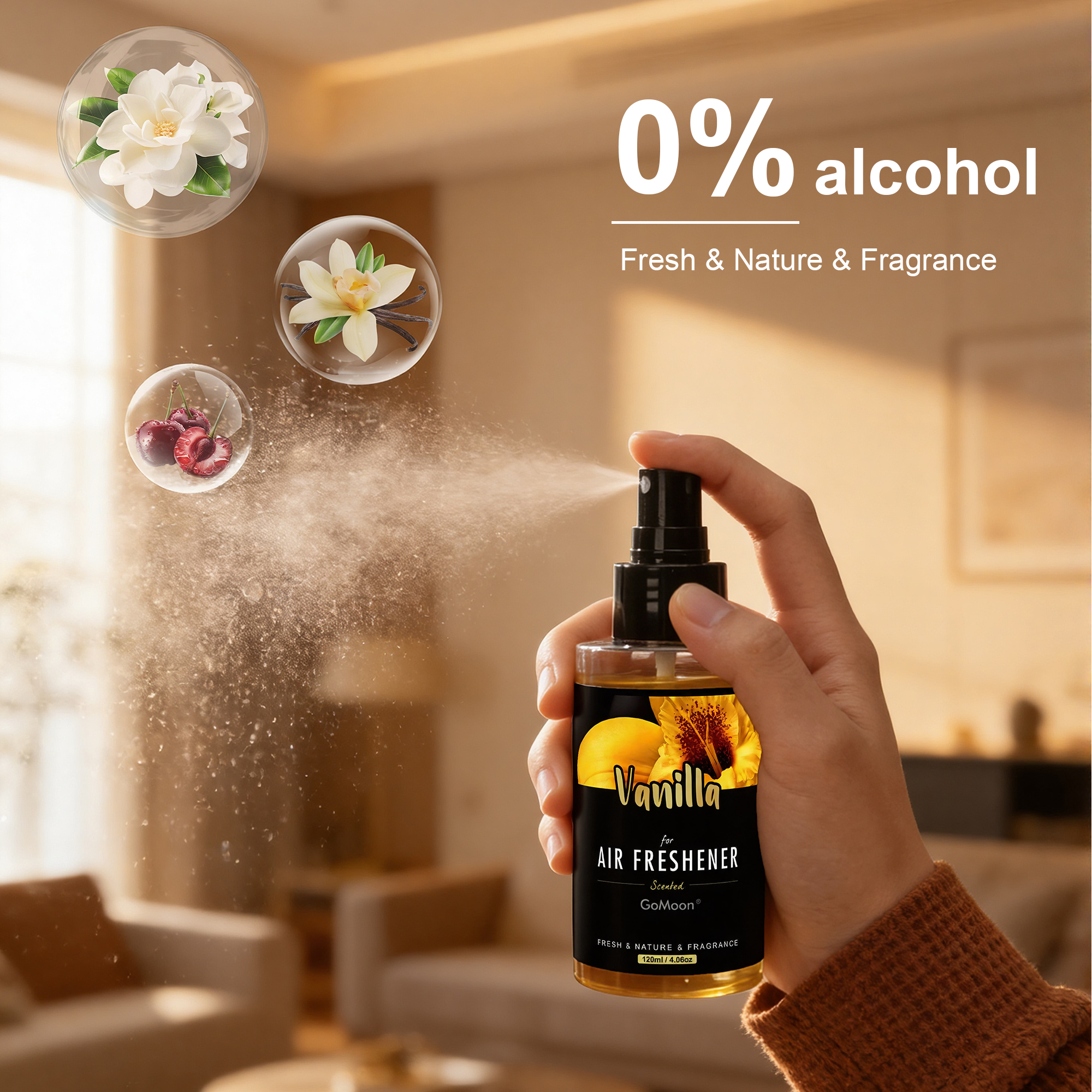 flower/fruit/candy scent car f - مراجعة Home Fragrance Room Spray وسعره