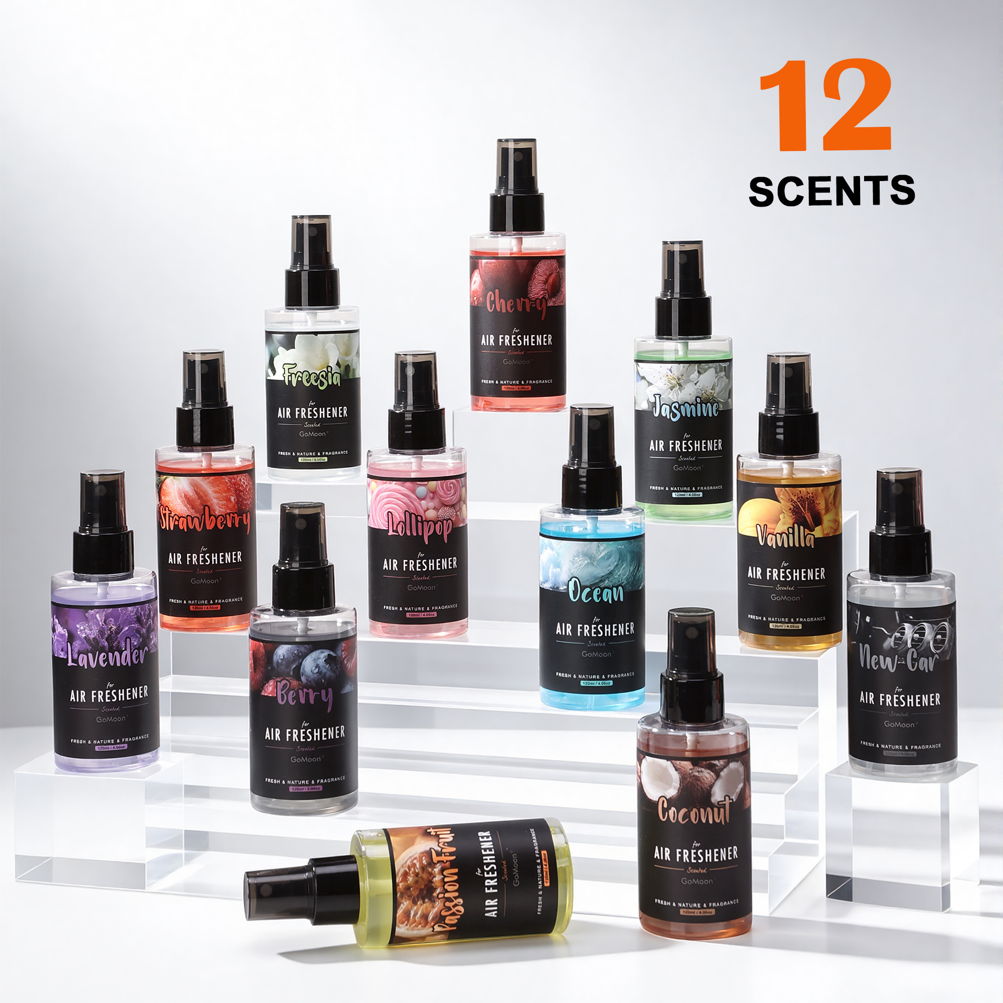 flower/fruit/candy scent car f - مراجعة Home Fragrance Room Spray وسعره