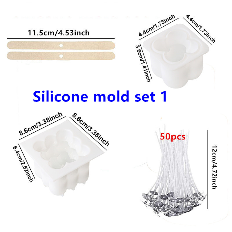 Bubble Cube Ball Silicone Cand - مراجعة Soy Wax Flake وسعره