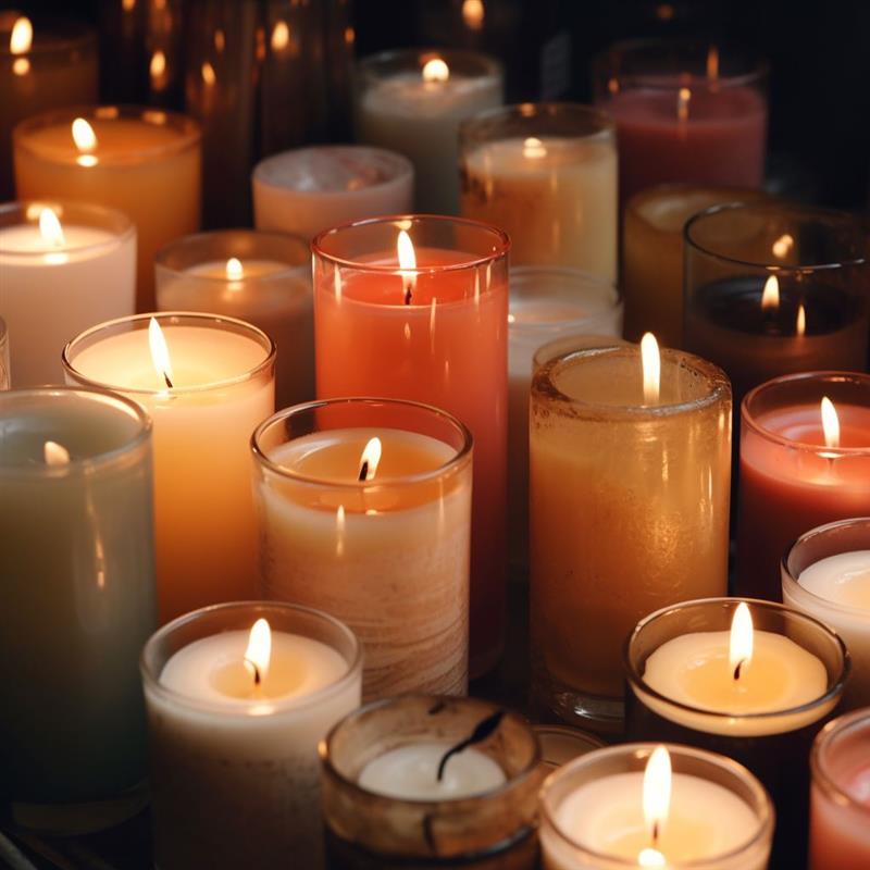 50/100Pcs Waxed Cotton Candle  - مراجعة Soy Wax Flake وسعره
