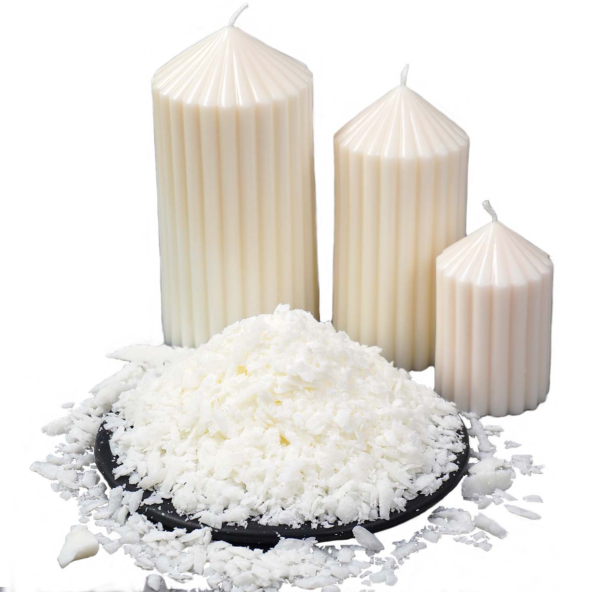 100/250/500/1000g Natural Soy  - مراجعة Soy Wax Flake وسعره