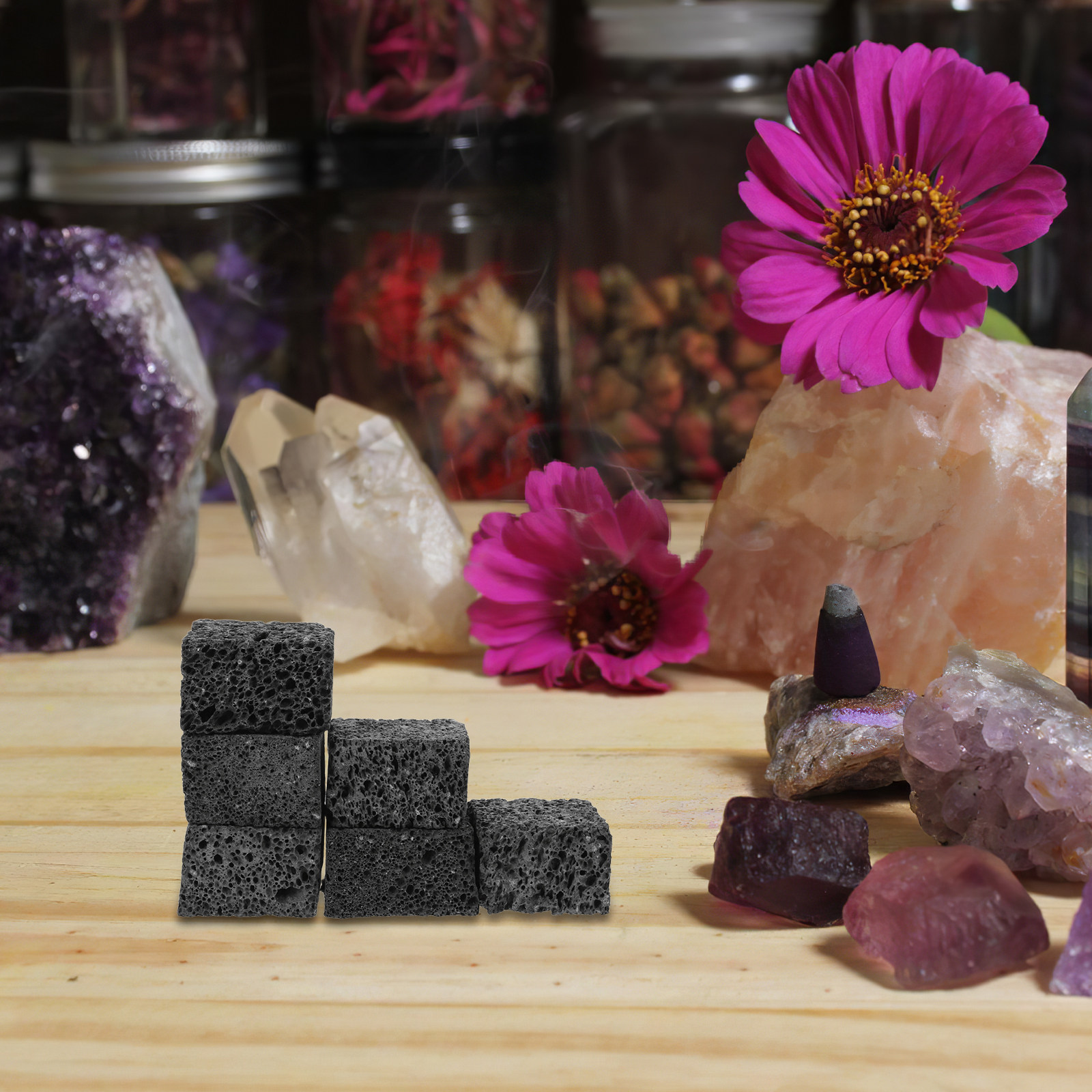 6Pcs Compact Lava Cube Diffuse - مراجعة Home Fragrances وسعره