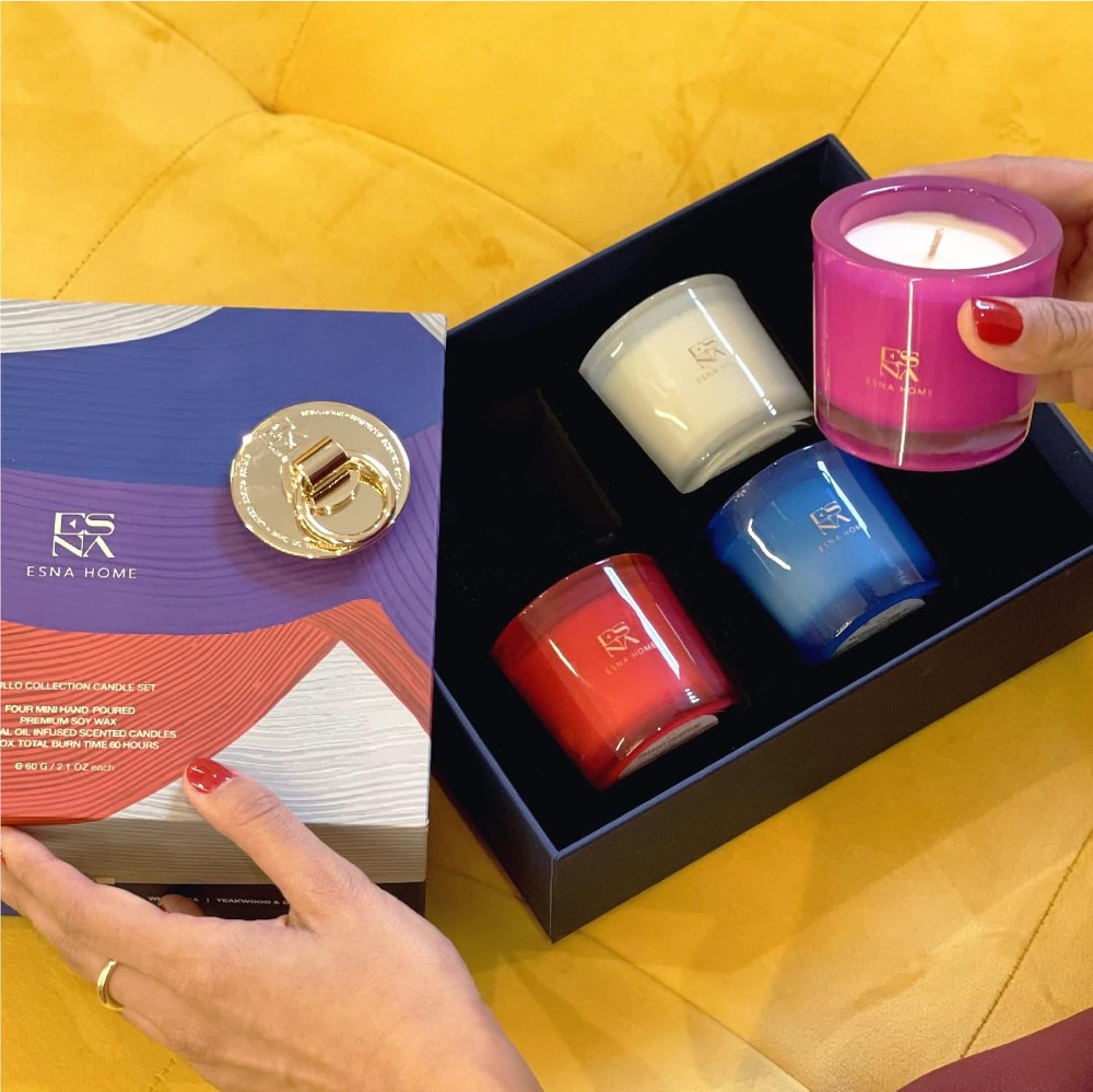 4-Pack Natural Soy Aromatherap - مراجعة Home Fragrances وسعره