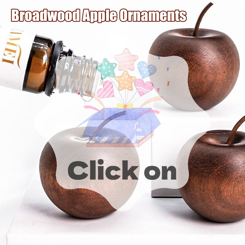 1PCS Of Wooden Apple Shaped Es - مراجعة Home Fragrances وسعره