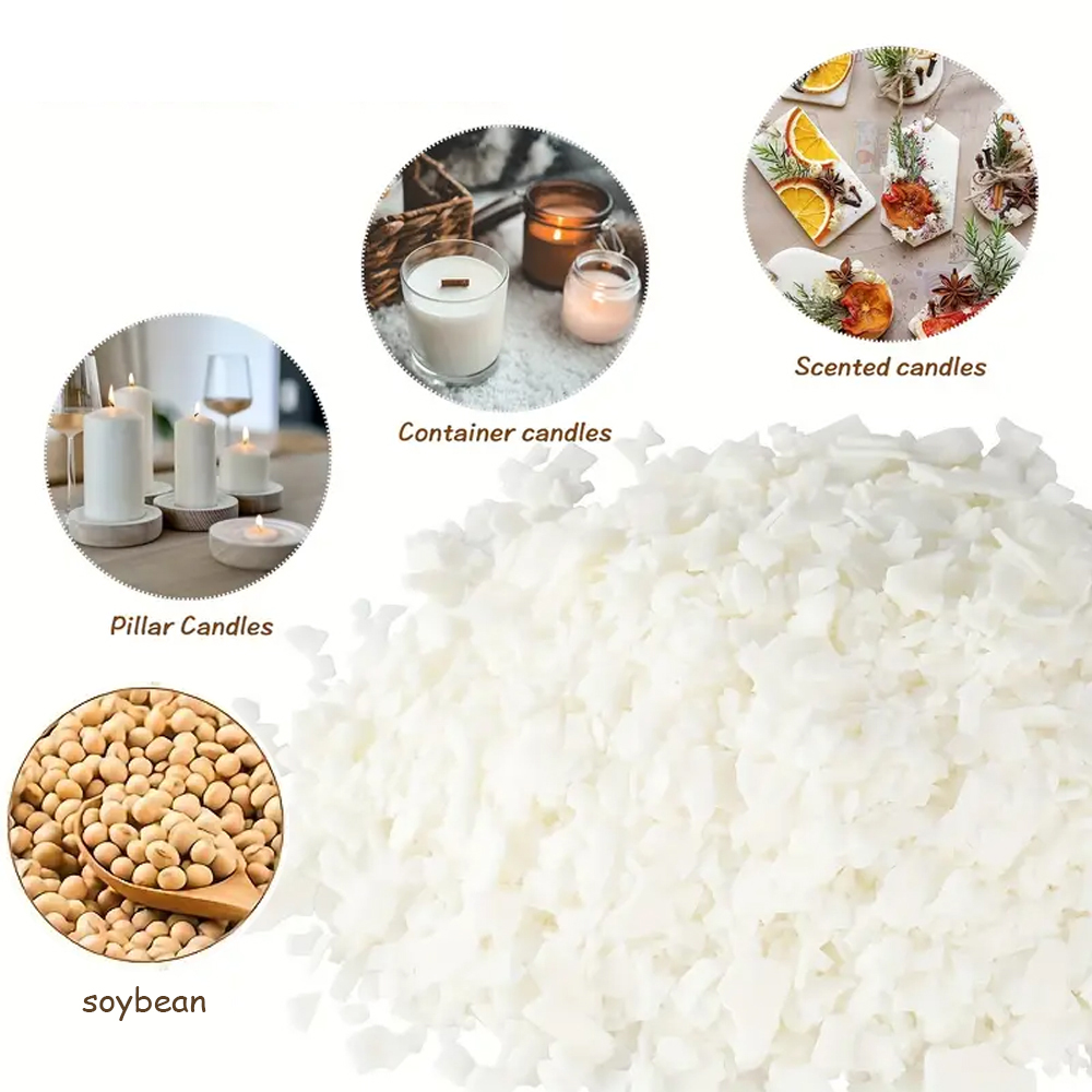 200g/1kg Pure Soy Wax Flakes M - مراجعة Soy Wax Flake وسعره