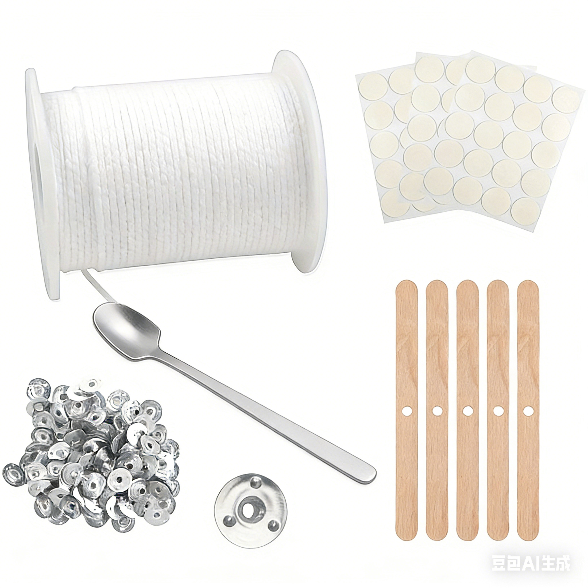 Premium DIY Candle Making Kit: - مراجعة Wooden Wick Candle وسعره