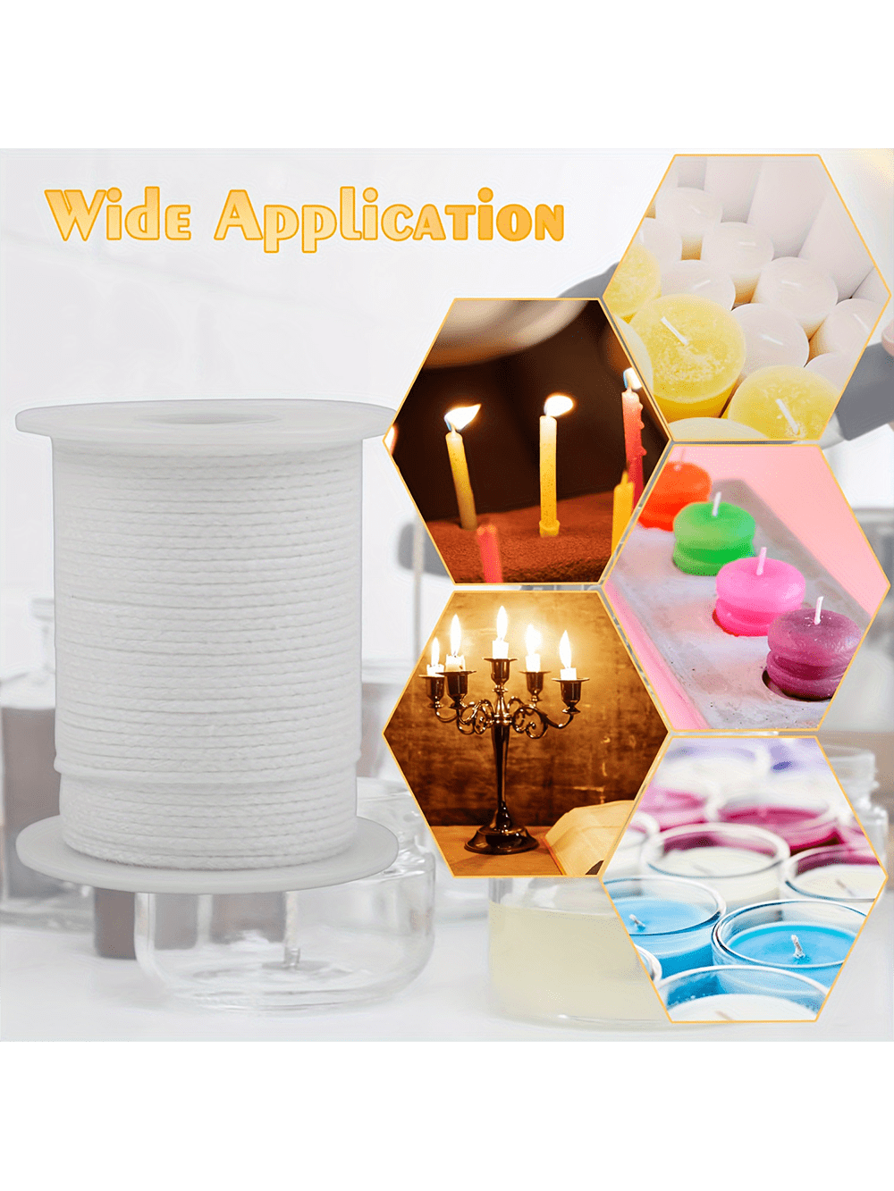Premium DIY Candle Making Kit: - مراجعة Wooden Wick Candle وسعره
