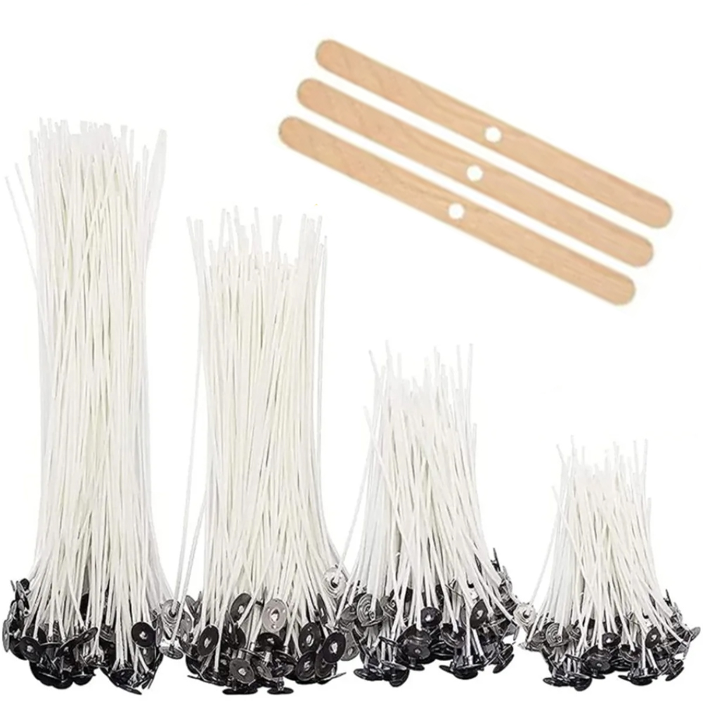 53pcs Candle Wicks Holder Waxe - مراجعة Soy Wax Flake وسعره