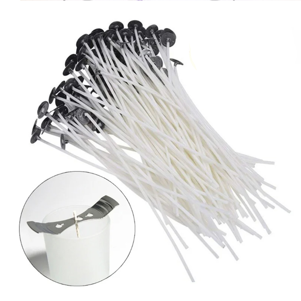 53pcs Candle Wicks Holder Waxe - مراجعة Soy Wax Flake وسعره