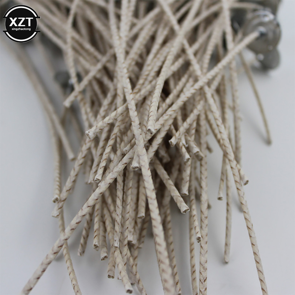 100pcs/set Smokeless Candle Wi - مراجعة Wooden Wick Candle وسعره