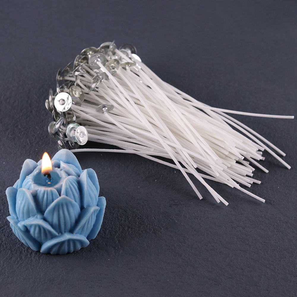 8-20cm 100 PCS Candle Wicks Sm - مراجعة Soy Wax Flake وسعره