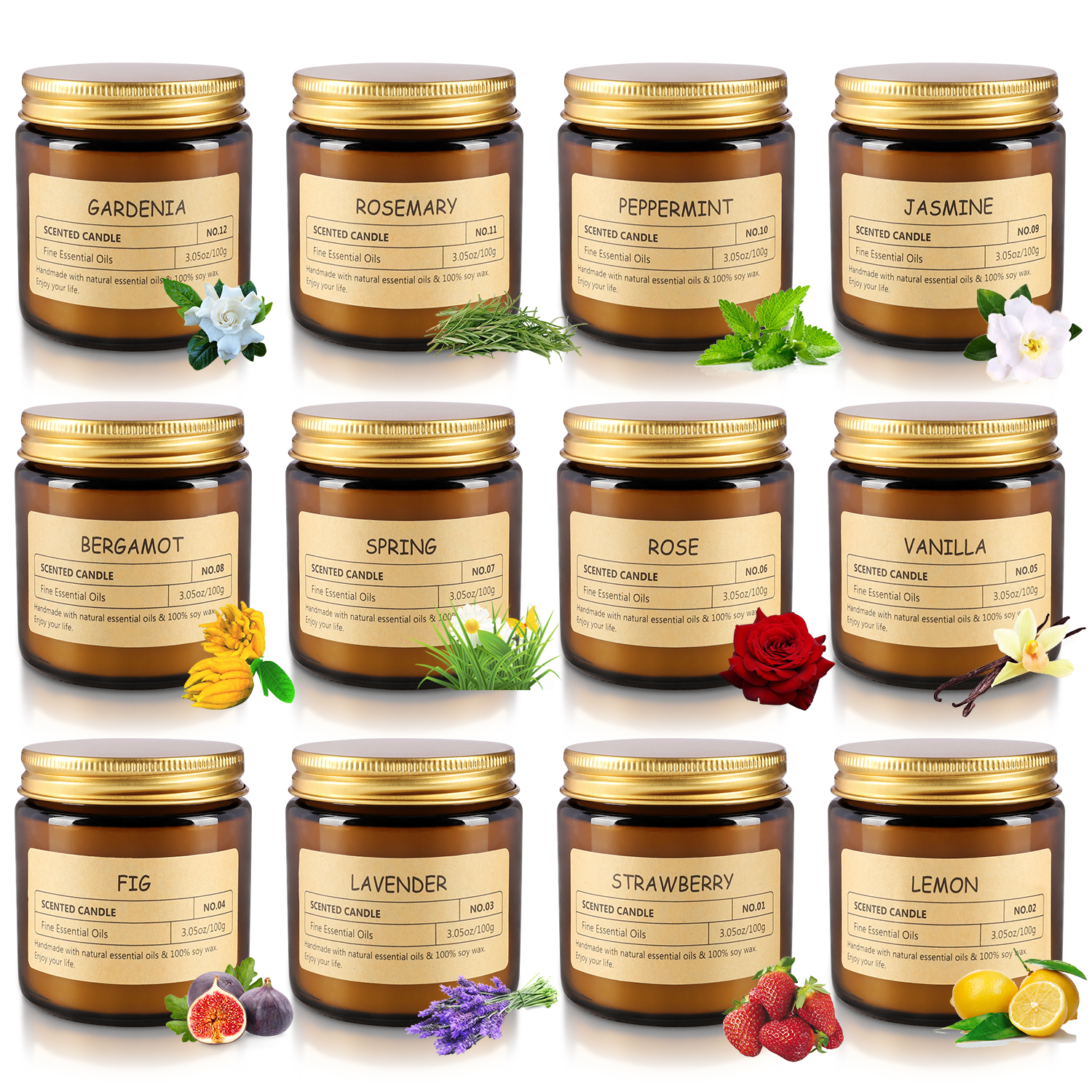 12 sachet scented candles with - مراجعة Home Fragrances وسعره