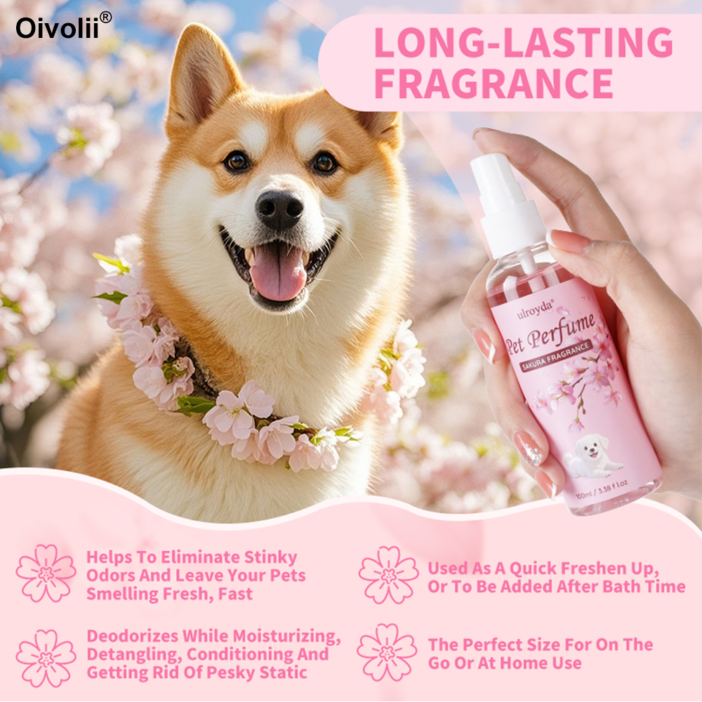 Sakura Pet Perfume Spray Long  - مراجعة Home Fragrance Room Spray وسعره