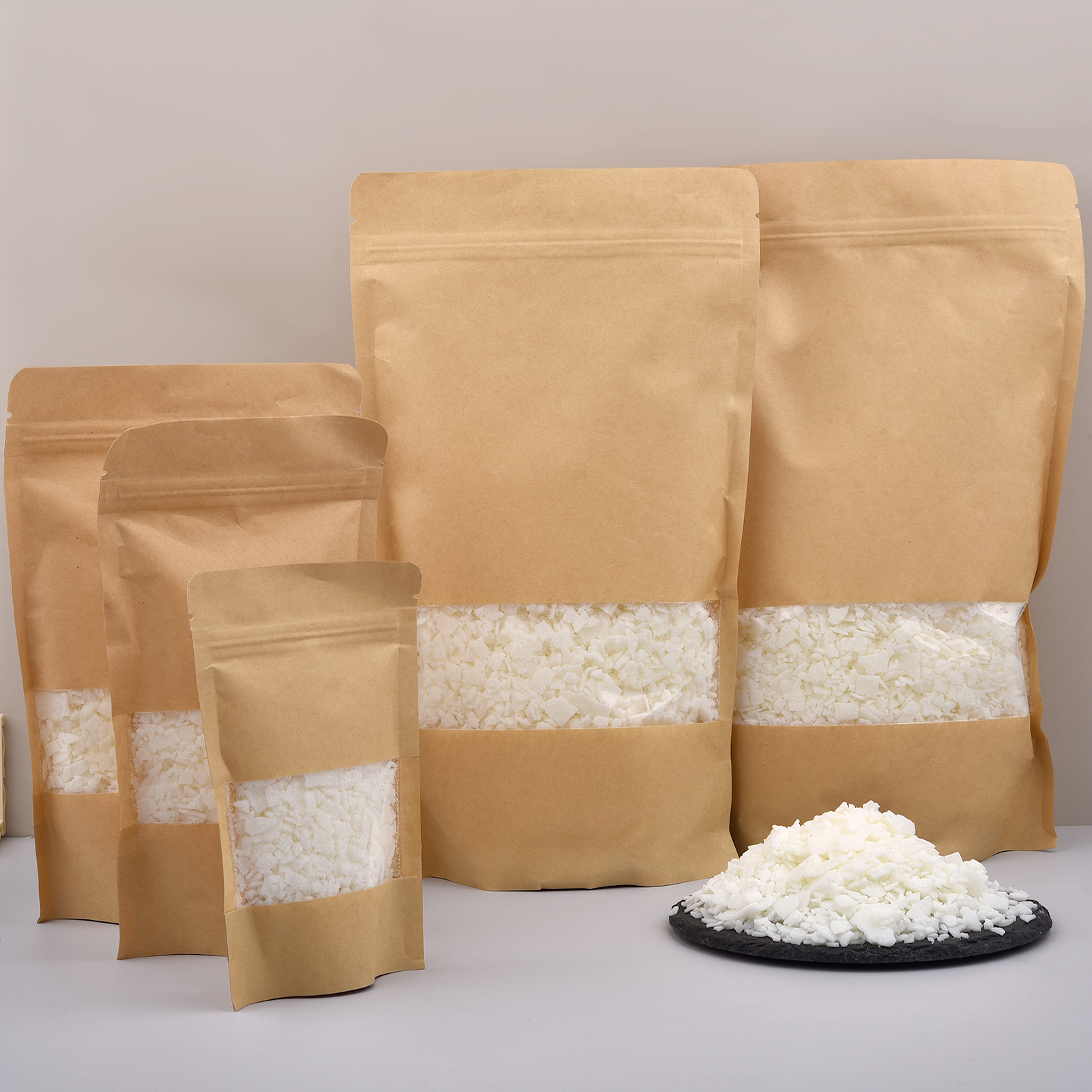 100/500/1000g Natural Soy Wax  - مراجعة Soy Wax Flake وسعره